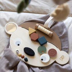 Maci the Monkey Activity Panel, Sebra