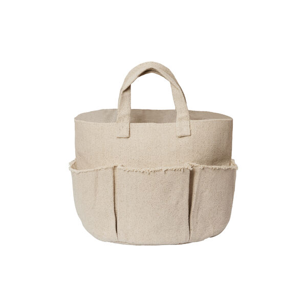 Hokan Tekstil Oppbevaring Rund, natural, Ferm Living