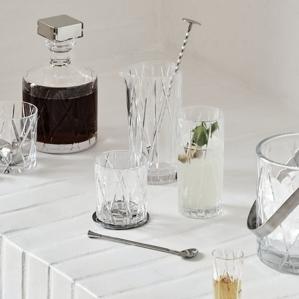 City coaster, 4 stk., Orrefors