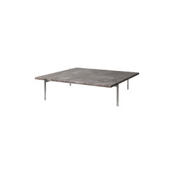 PK61A sofabord, gr&aring;brun, Fritz Hansen