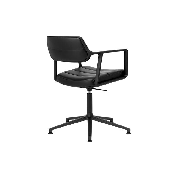 VIPP453 Swivel+ Chair with Gliders, black/black VIPP453 Swivel+ Chair with Gliders, black/black, Vipp