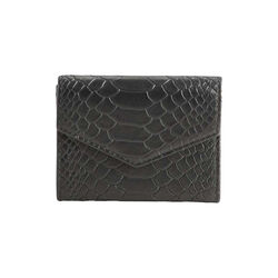 Megan Wallet, snake black, Markberg