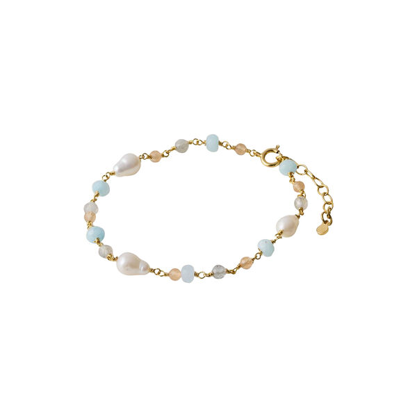 Mellow&nbsp;Blue&nbsp;armb&aring;nd, gold plated, Pernille Corydon Jewellery