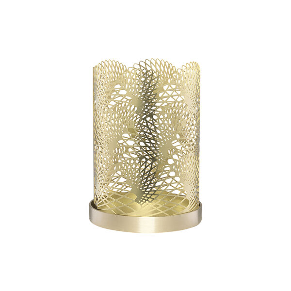 Celestial lysestake, messing, Skultuna