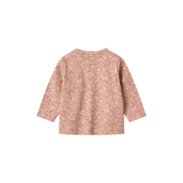 T-shirt L/S Manna, 9566 rose dust flower meadow T-shirt L/S Manna, 9566 rose dust flower meadow, Wheat