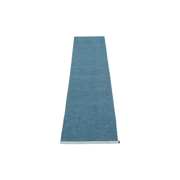 Mono gulvl&oslash;per, ocean blue/dove blue, Pappelina