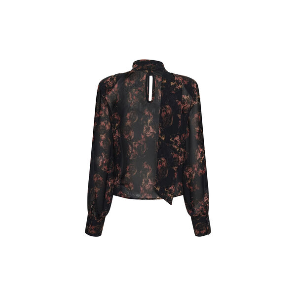 GZleean P blouse, dark roses, Gestuz