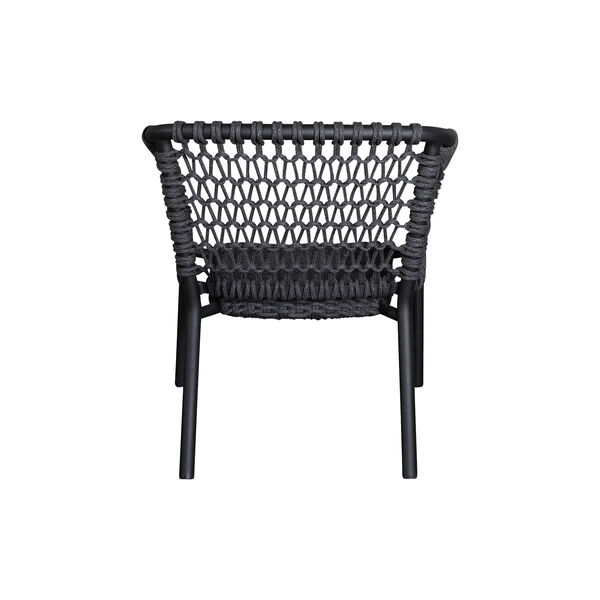 Ocean loungestol, dark grey, Cane-line