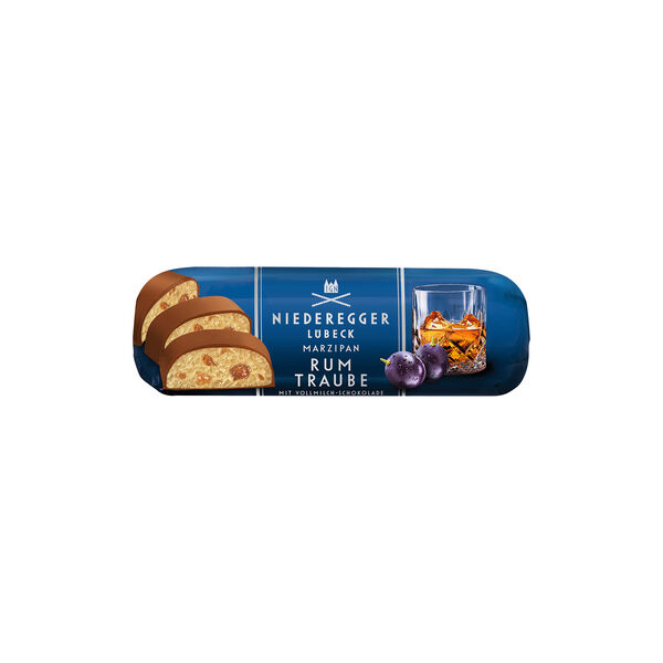 Marsipanbrød Rom & Rosin 125g, Niederegger