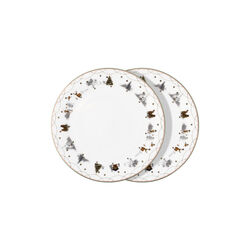 Julemorgen Story tallerken, 2 stk. Julemorgen Story tallerken, 2 stk., Wik & Walsøe