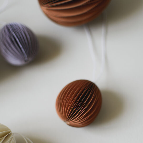 OVOID påskepynt small, terracotta, DBKD