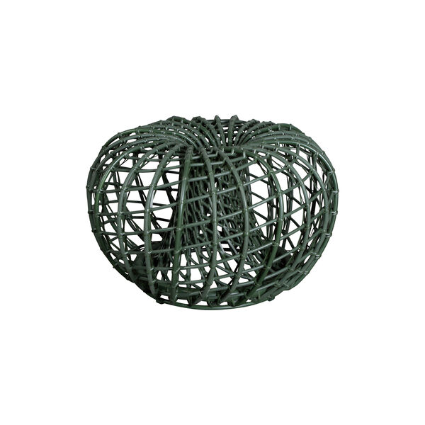 Nest Outdoor fotskammel, dark green, Cane-line