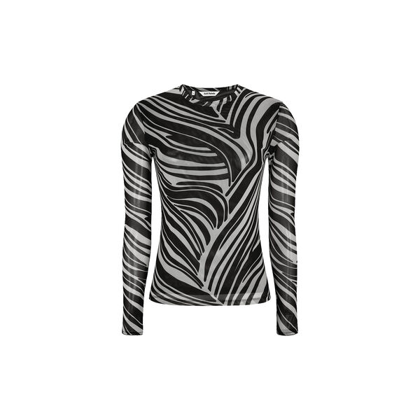 SRMaryam LS Top, 394 zebra print, Soft Rebels