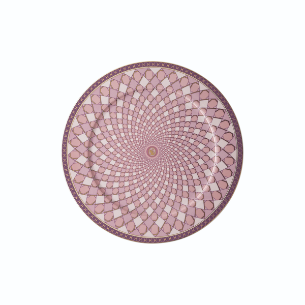 Signum Serveringsfat &Oslash; 33 cm, rose, Rosenthal x Swarovski