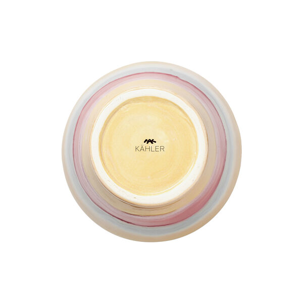 Poppery vase med eple, pink/mint/gul, K&auml;hler