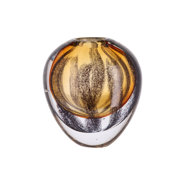 Otea vase, brown/black, Villa Collection