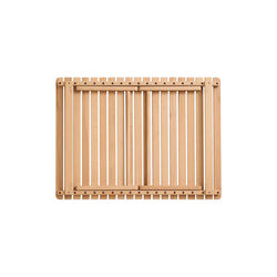 Outdoor Market Folding Table, natural, HAY