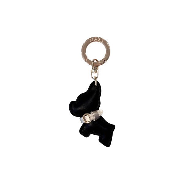 Puppy veskevedheng, black w/sparkled champagne, DARK department