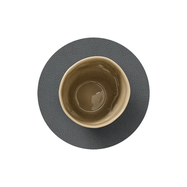 Serene glassbrikke Circle, anthracite, LIND DNA
