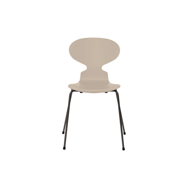 Myren&trade; 3101 lakkert stol, light beige/warm graphite, Fritz Hansen