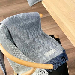 Horizon pledd, dark blue, ELVANG