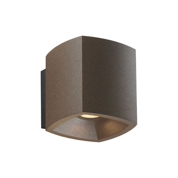 MIRAGE WALL 1+ vegglampe, rust, LIGHT-POINT