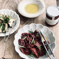 Halvtørkede tomater, Made by Mama