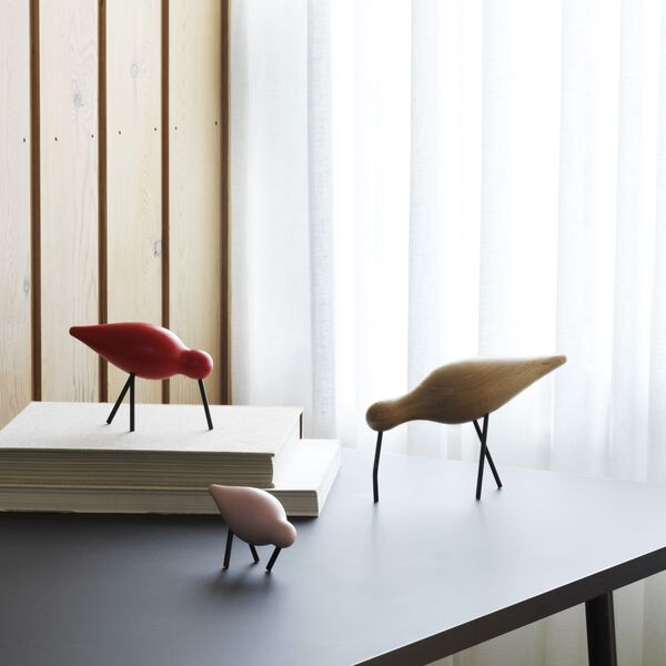 Shorebird medium, red Shorebird medium, red, Normann Copenhagen