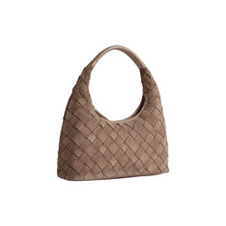 HaymaMBG Handbag Sue. Weave, mocha mousse, Markberg