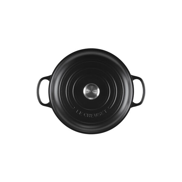 Signature buffetgryte 30 cm, matte black, Le Creuset