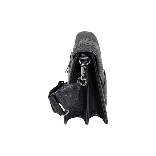 Arabella crossbody veske, snake sort, Markberg