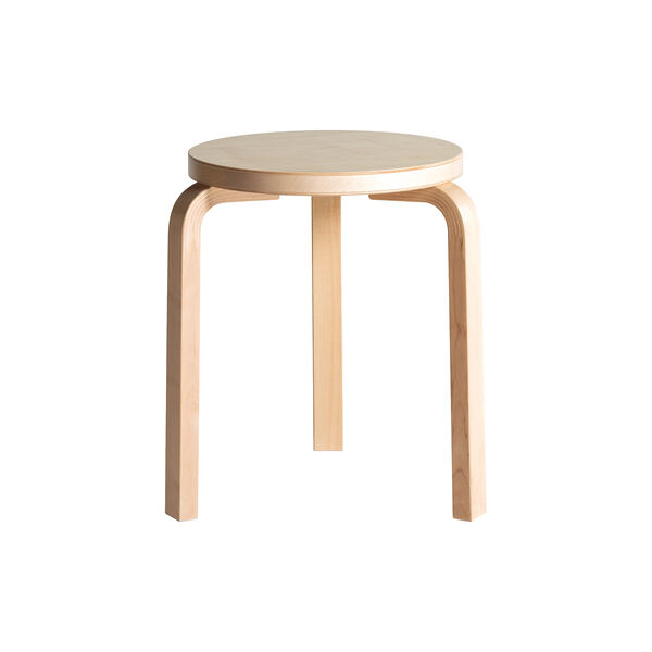 Stool 60, bj&oslash;rk, Artek