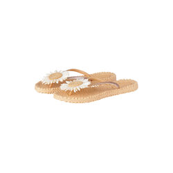 Flip Flop With Flower, beige, Ilse Jacobsen Hornbæk