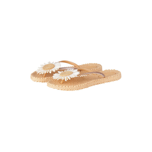 Flip Flop With Flower, beige, Ilse Jacobsen Hornbæk