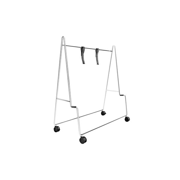 Carry TV-stativ p&aring; hjul, st&aring;l, Eva Solo