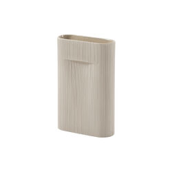 Ridge Vase, beige Ridge Vase, beige, Muuto