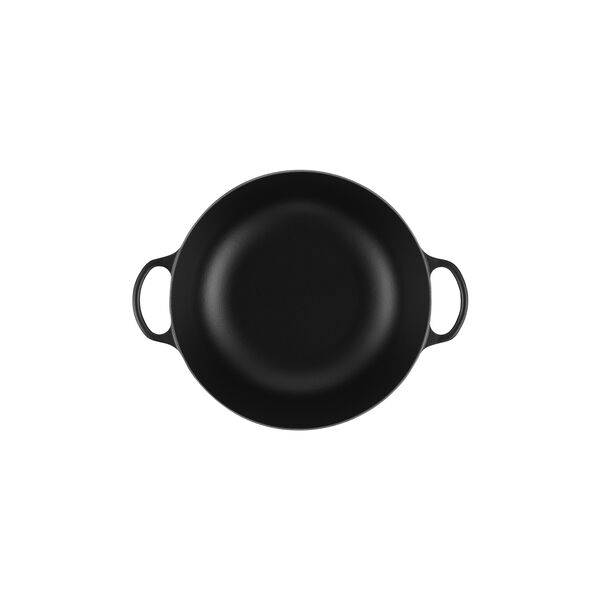 Signature st&oslash;pejern stekegryte &Oslash; 32 cm, matte black, Le Creuset