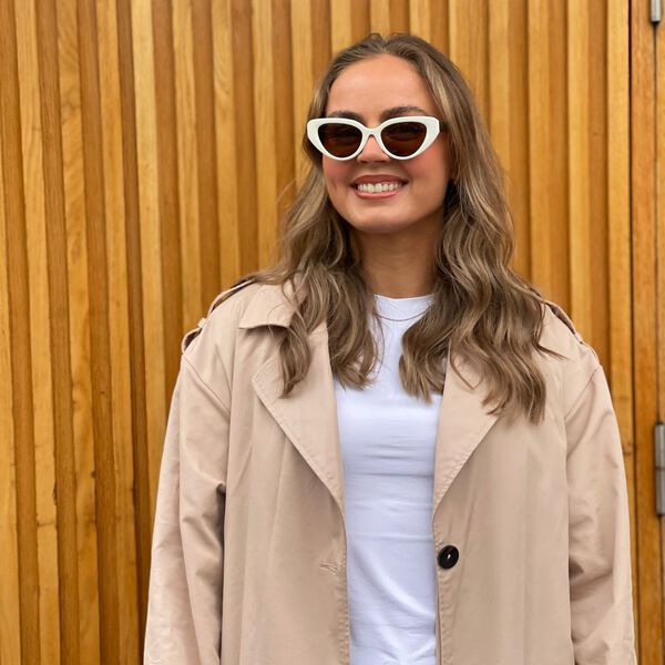 Phoenix solbriller, blonde, Frank Walton