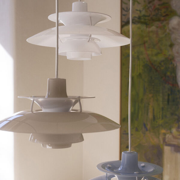 PH 5 320 Opal pendel, opal white, Louis Poulsen