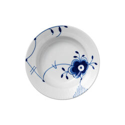 Blå Mega Riflet dyp tallerken, Royal Copenhagen