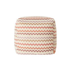 Capri utendørs puff, rød multifarget, Missoni Home