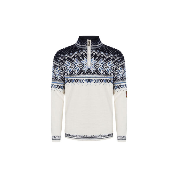 Vail Masc Sweater, offwhite smoke midnightnavy, Dale of Norway