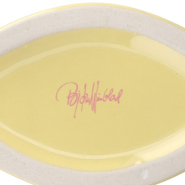 Nina Vase, gul/pink, Bj&oslash;rn Wiinblad