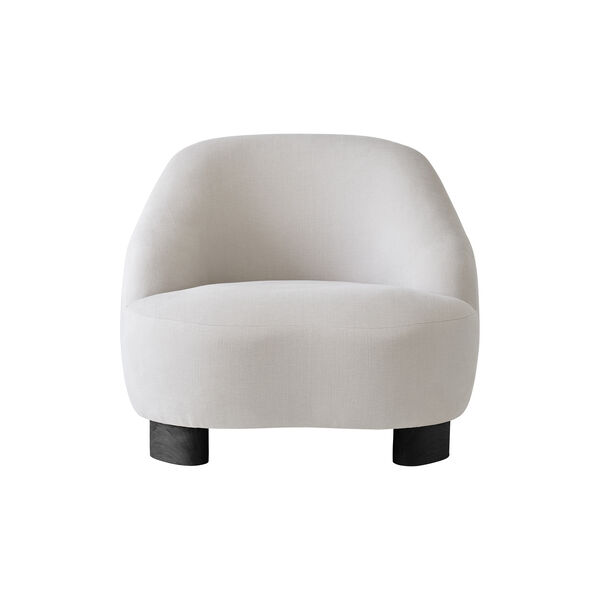 Margas LC1 loungestol, hvit/sort, &Tradition