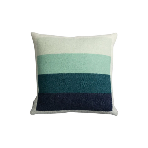 Åsmund Bold Pute, Red/Turquoise, Røros Tweed