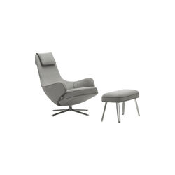 Repos | Cosy Pebble Gray | Lenestol + Panchina, Vitra 