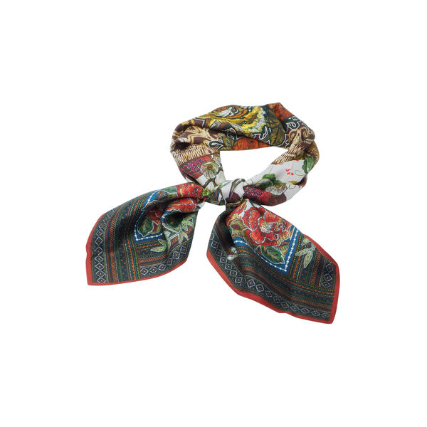 Silkeskjerf stort, burgunder, 7 DAYS