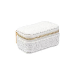 Tweed Jewellery Box Micro, off white, DARK department