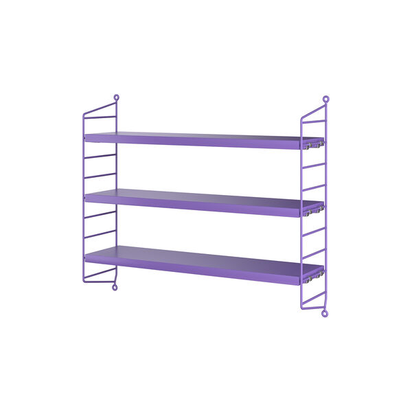 String® Pocket, purple/purple, String Furniture