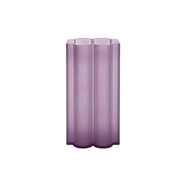 OKRA vase L, violet, Kartell